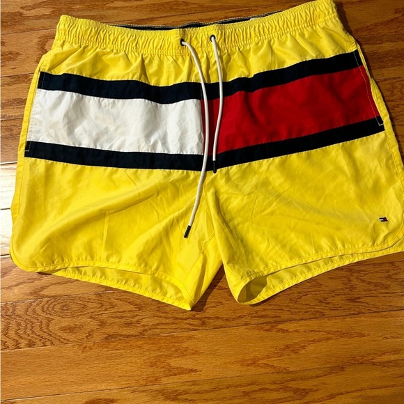 Tommy Hilfiger Other - Tommy Hilfiger Men's Yellow Swim Shorts
